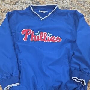 Russell Athletic Blue V-Neck Pullover